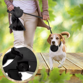 Multifunctional Dog Leash with Water Container